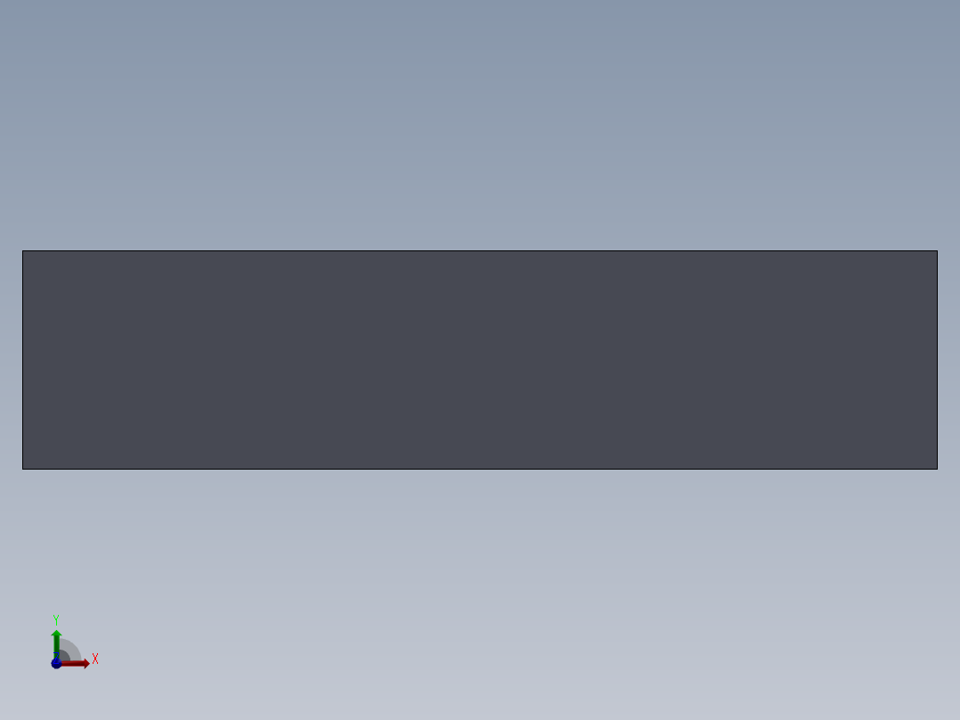 激光切割模型前视图