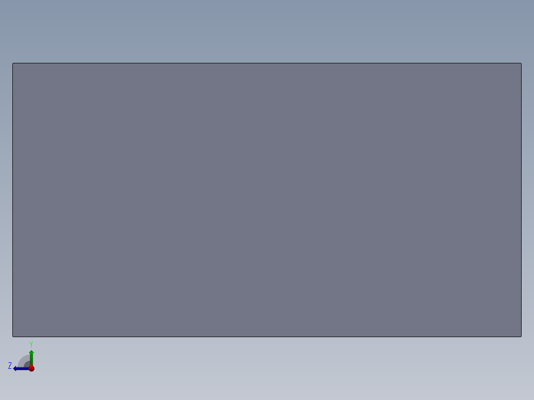 激光切割模型右视图