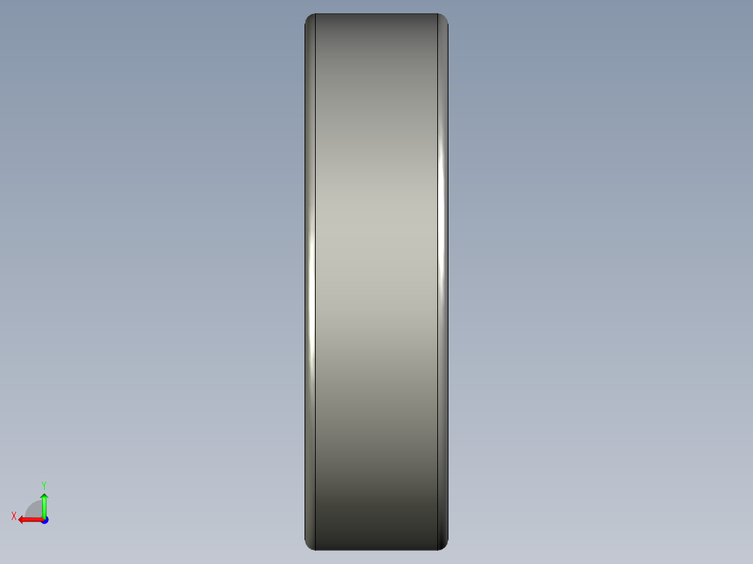 滚动接触轴承（后视图