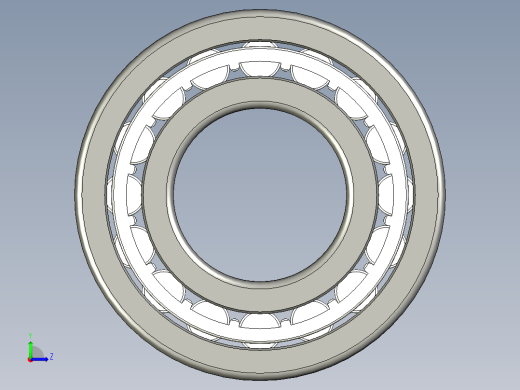 滚动接触轴承（左视缩略图