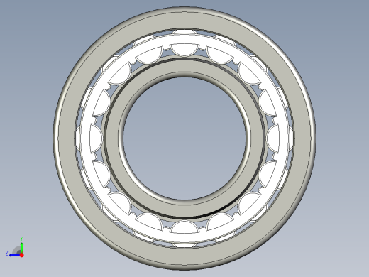 滚动接触轴承（右视缩略图