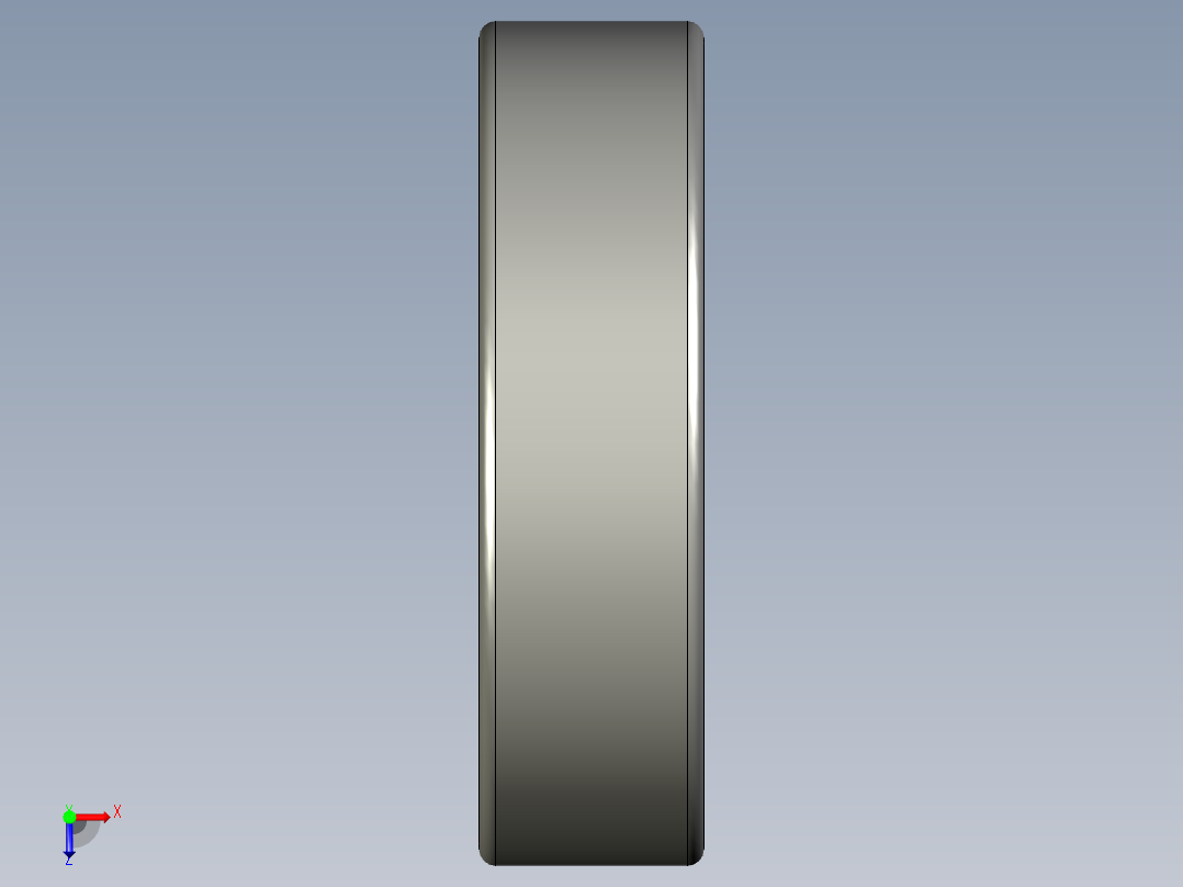 滚动接触轴承（俯视图