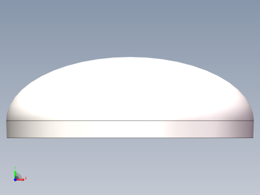 EHA椭圆形封头DN350前视缩略图
