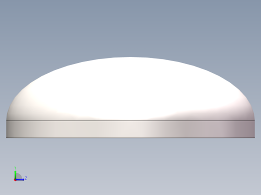 EHA椭圆形封头DN350左视缩略图