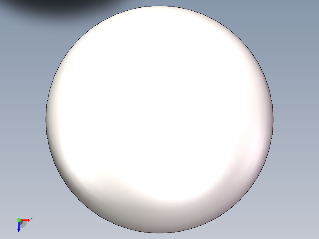 EHA椭圆形封头DN350俯视图