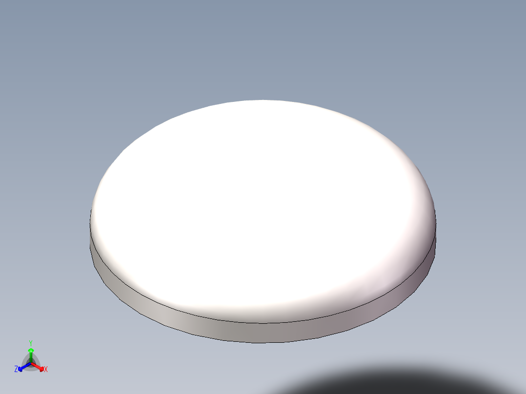 EHA椭圆形封头DN350正等轴测图