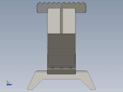 便携式火箭炉左视缩略图