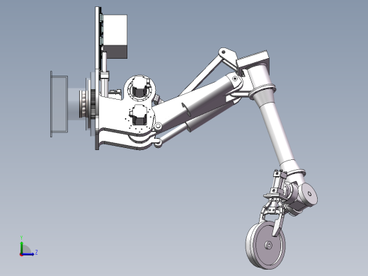 轮胎机械臂左视缩略图