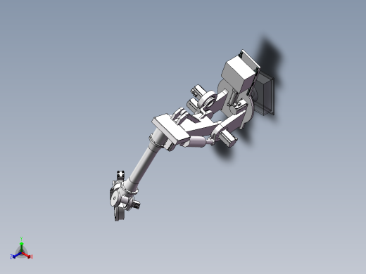 轮胎机械臂正等轴测缩略图
