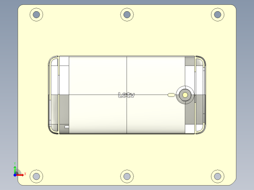 X1-CNC8笔记本CNC工装夹具三维模型-2015-03-12前视缩略图