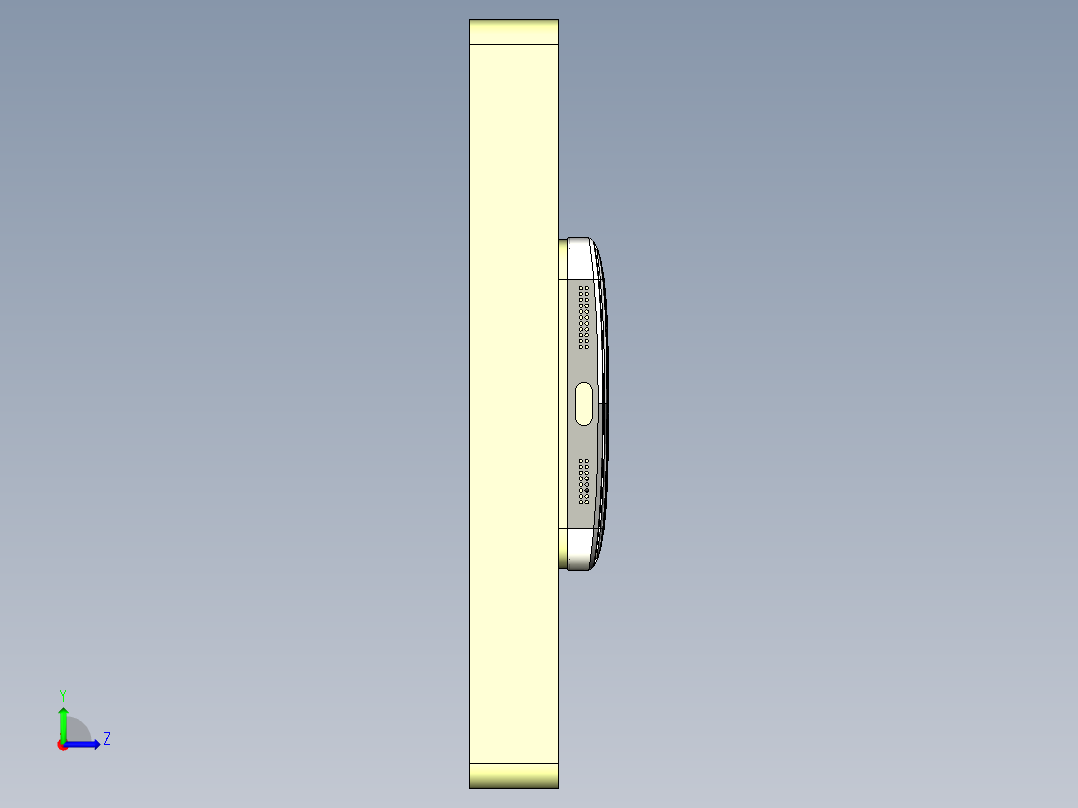 X1-CNC8笔记本CNC工装夹具三维模型-2015-03-12左视图