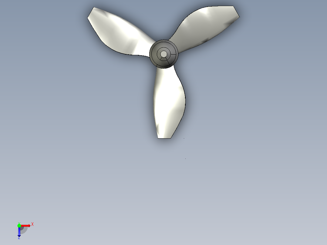 螺旋桨(53)俯视图