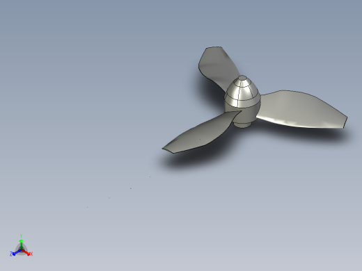 螺旋桨(53)正等轴测缩略图