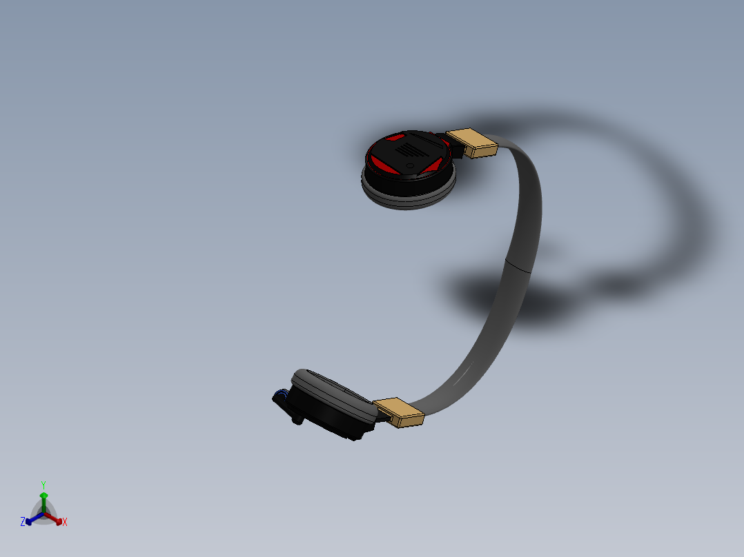 耳机(35)正等轴测图