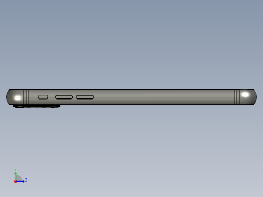 IPHONE11 ProMAX手机模型左视缩略图