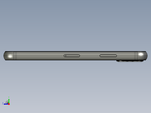 IPHONE11 ProMAX手机模型右视缩略图