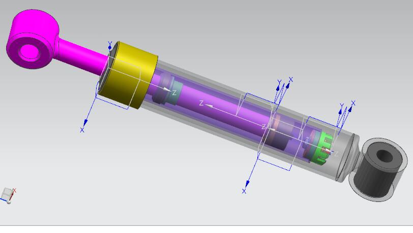 汽车减震器设计与仿真含NX三维仿真及7张CAD图