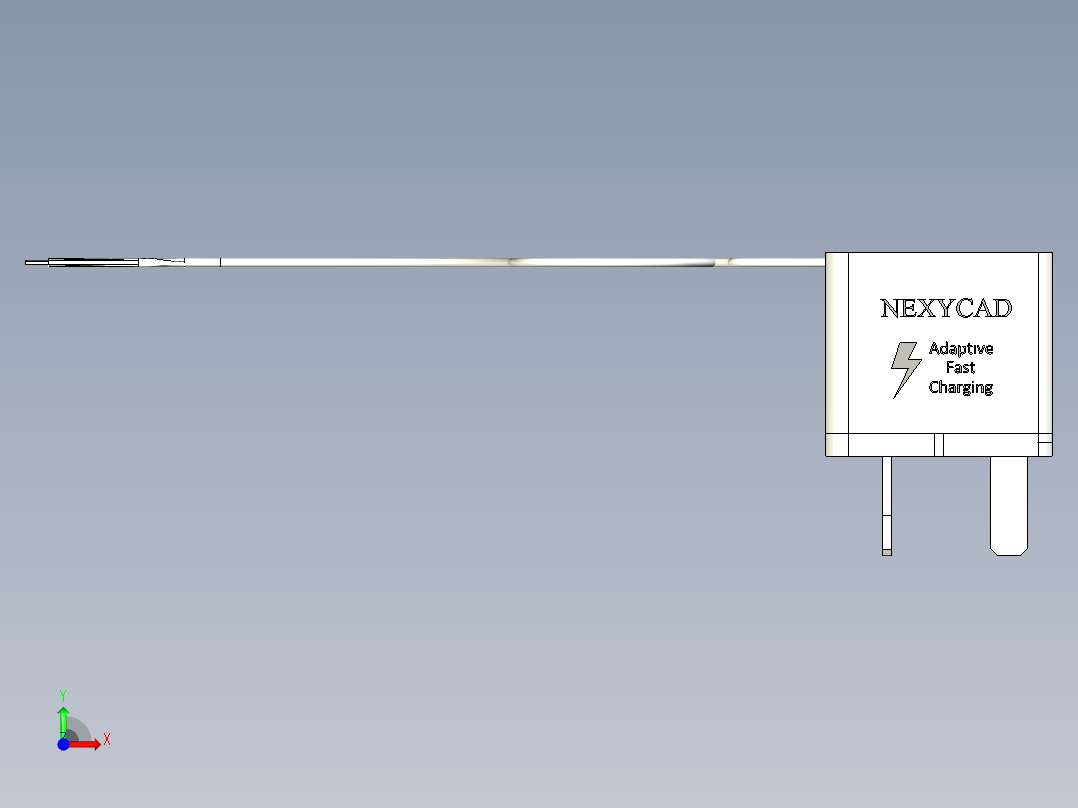 移动充电器253前视图