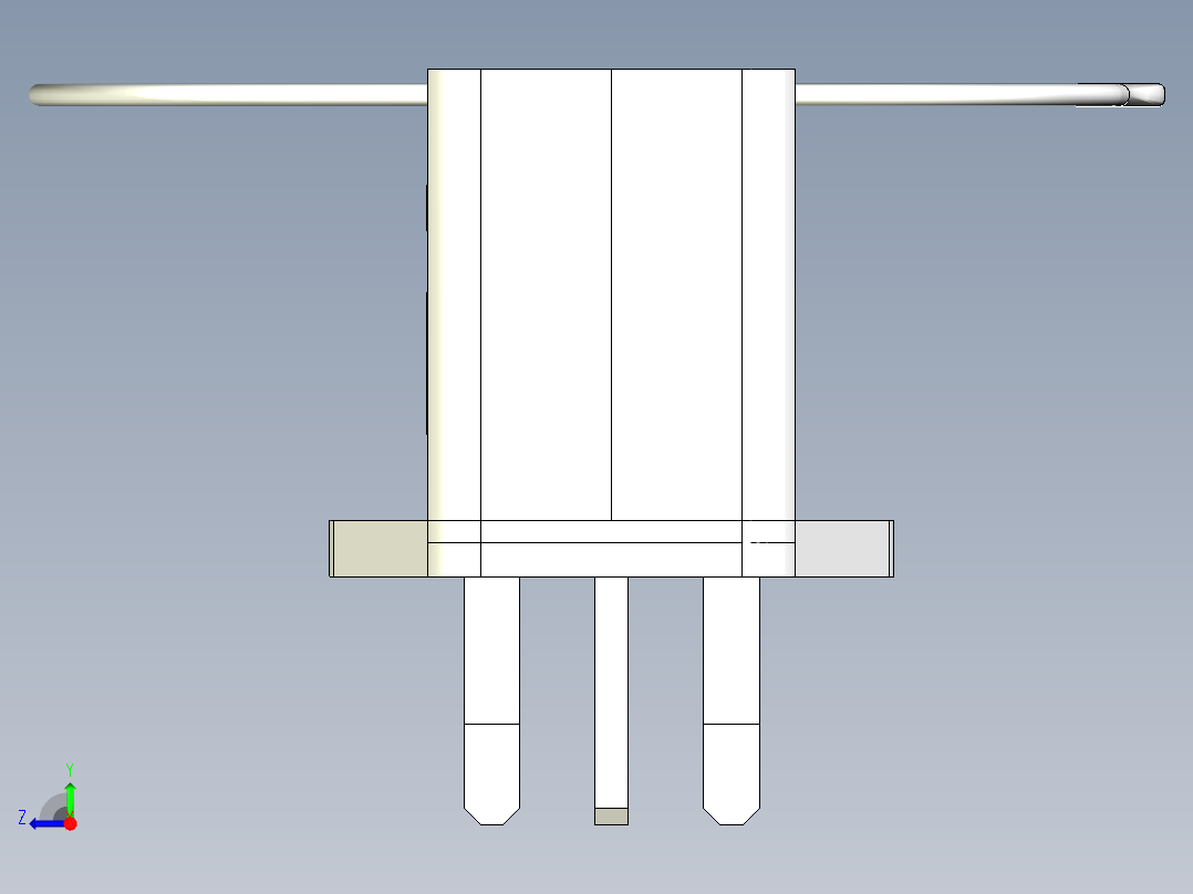 移动充电器253右视图
