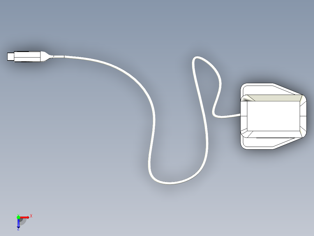 移动充电器253俯视图