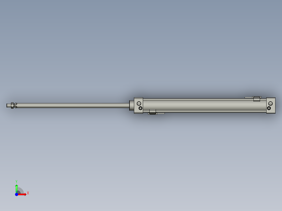 XH气缸料仓-SC40x350S(000)+(CMSG-2)前视图