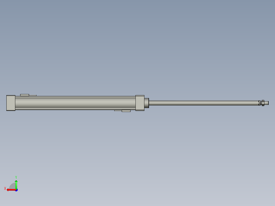 XH气缸料仓-SC40x350S(000)+(CMSG-2)后视图