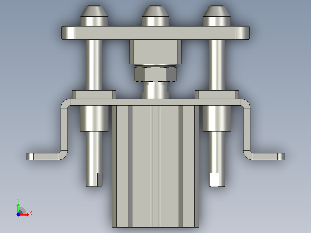 AAAA-顶升机构前视图