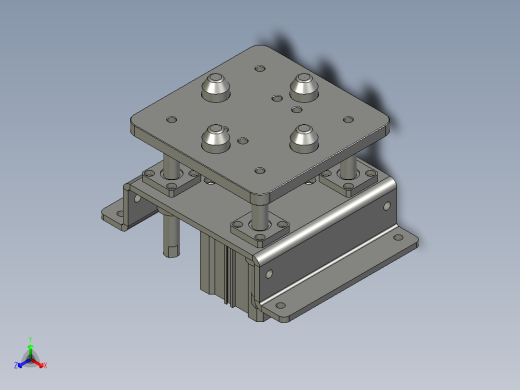 AAAA-顶升机构正等轴测缩略图
