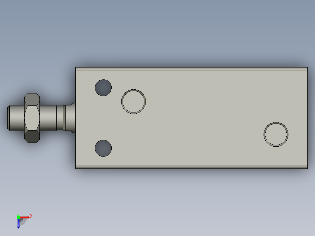 AIRTAC_MD32x40S俯视图