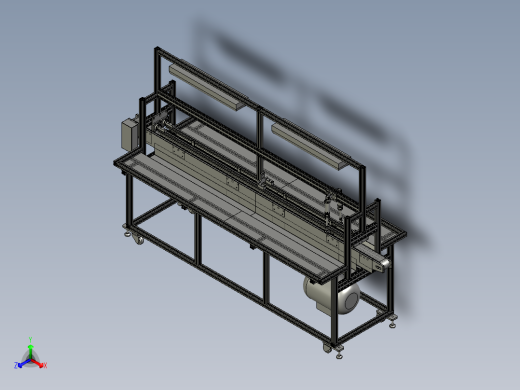 裁断机收料平台