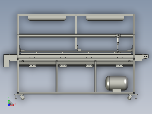 裁断机收料平台前视缩略图