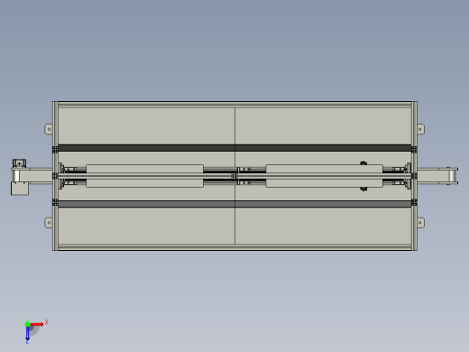 裁断机收料平台俯视缩略图