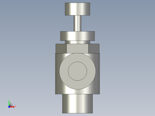 AS2201FM-01-06排气节流阀前视缩略图