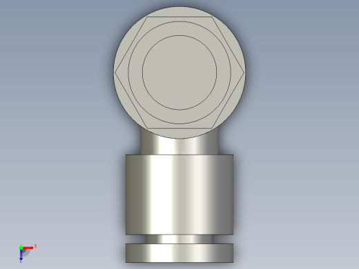 AS2201FM-01-06排气节流阀俯视缩略图