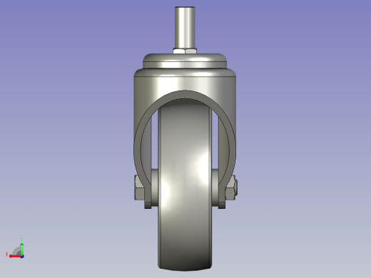 中型轮Z11-03B-100-201G后视缩略图