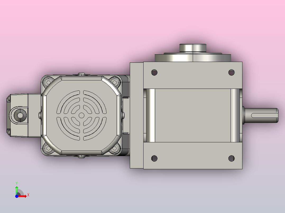 凸缘分割器60DF-BOUT-120W精研前视图