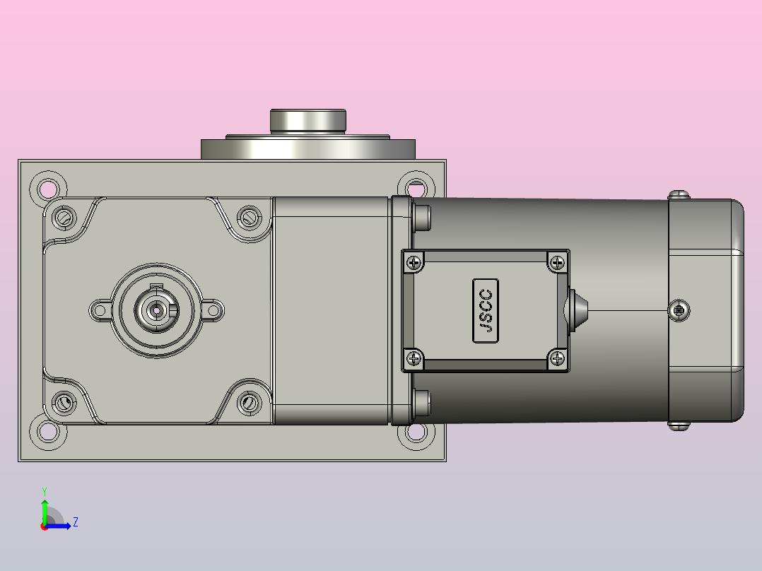 凸缘分割器60DF-BOUT-120W精研左视图