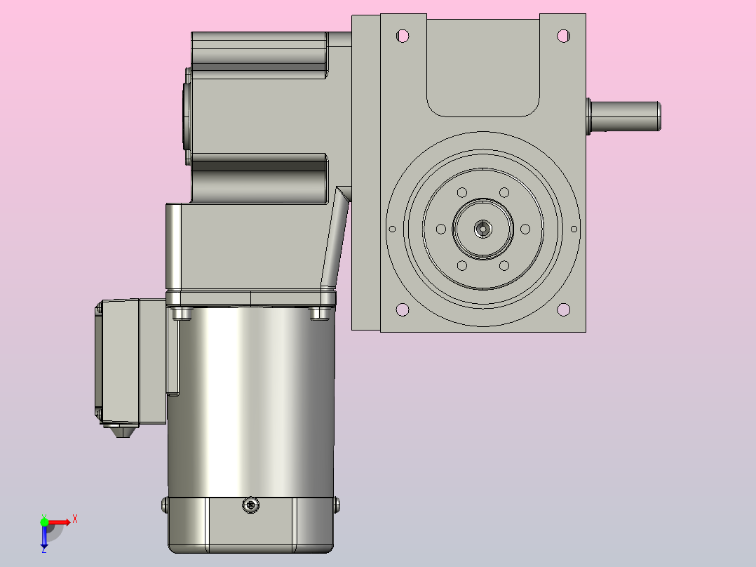 凸缘分割器60DF-BOUT-120W精研俯视图