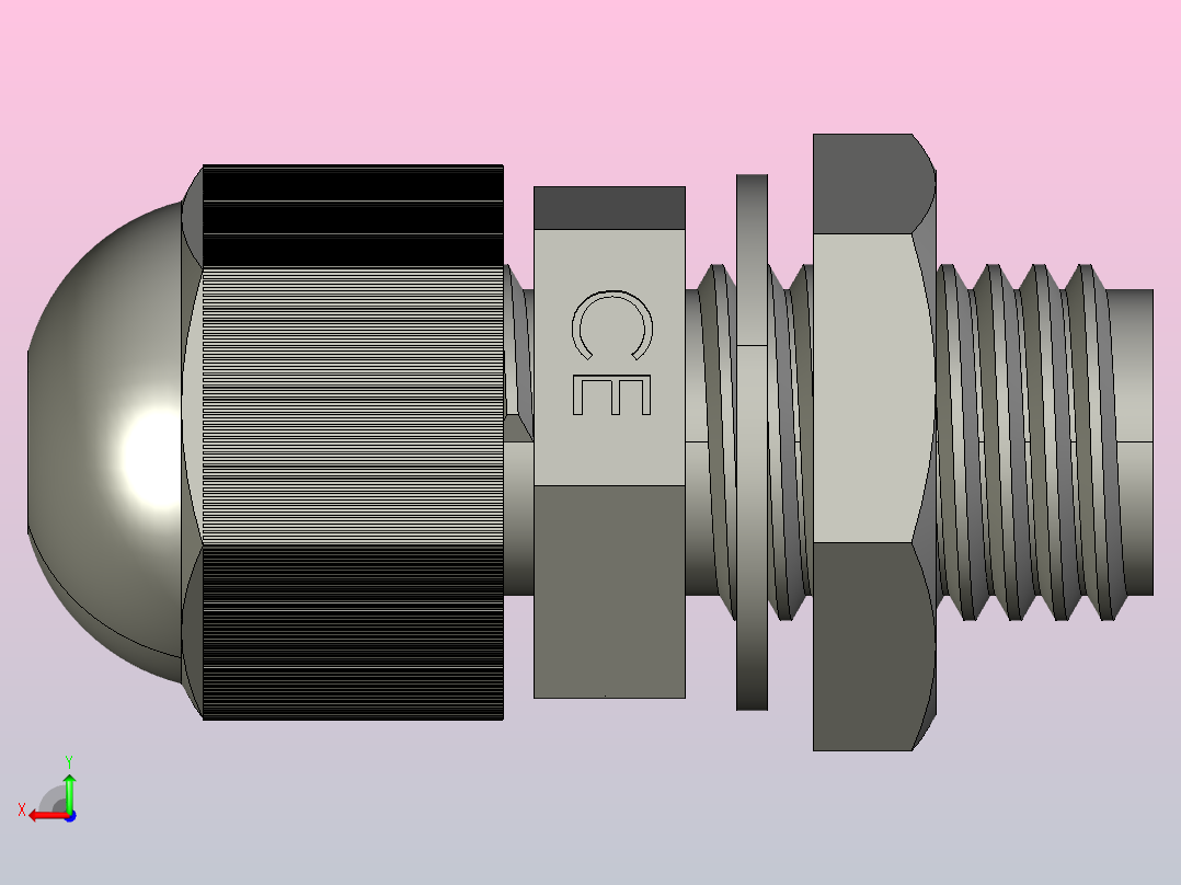 PG-7密封头后视图