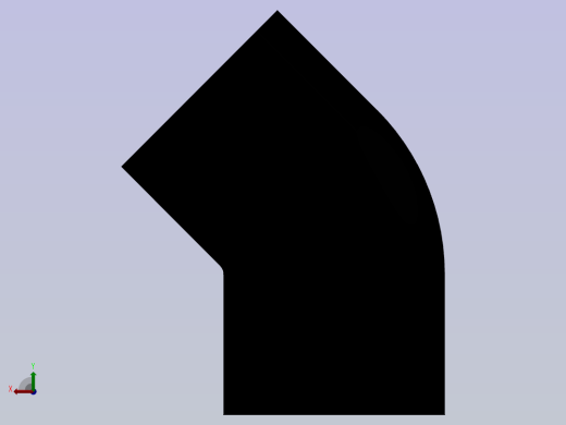 45°弯头(Elbow45°)后视缩略图