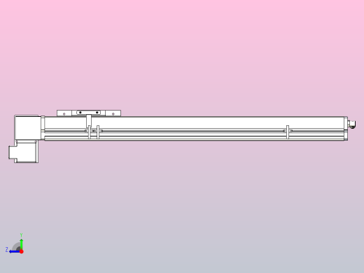 MCB14无尘皮带滑台[MCB14-L40-600-LD-P20-C3]右视缩略图