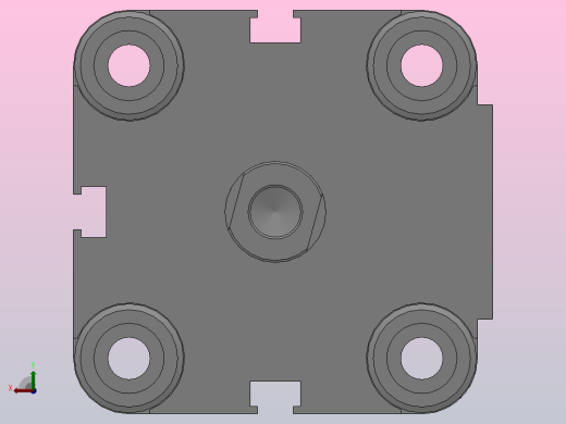双活塞杆气缸[QADVU-25-35-S2]后视缩略图