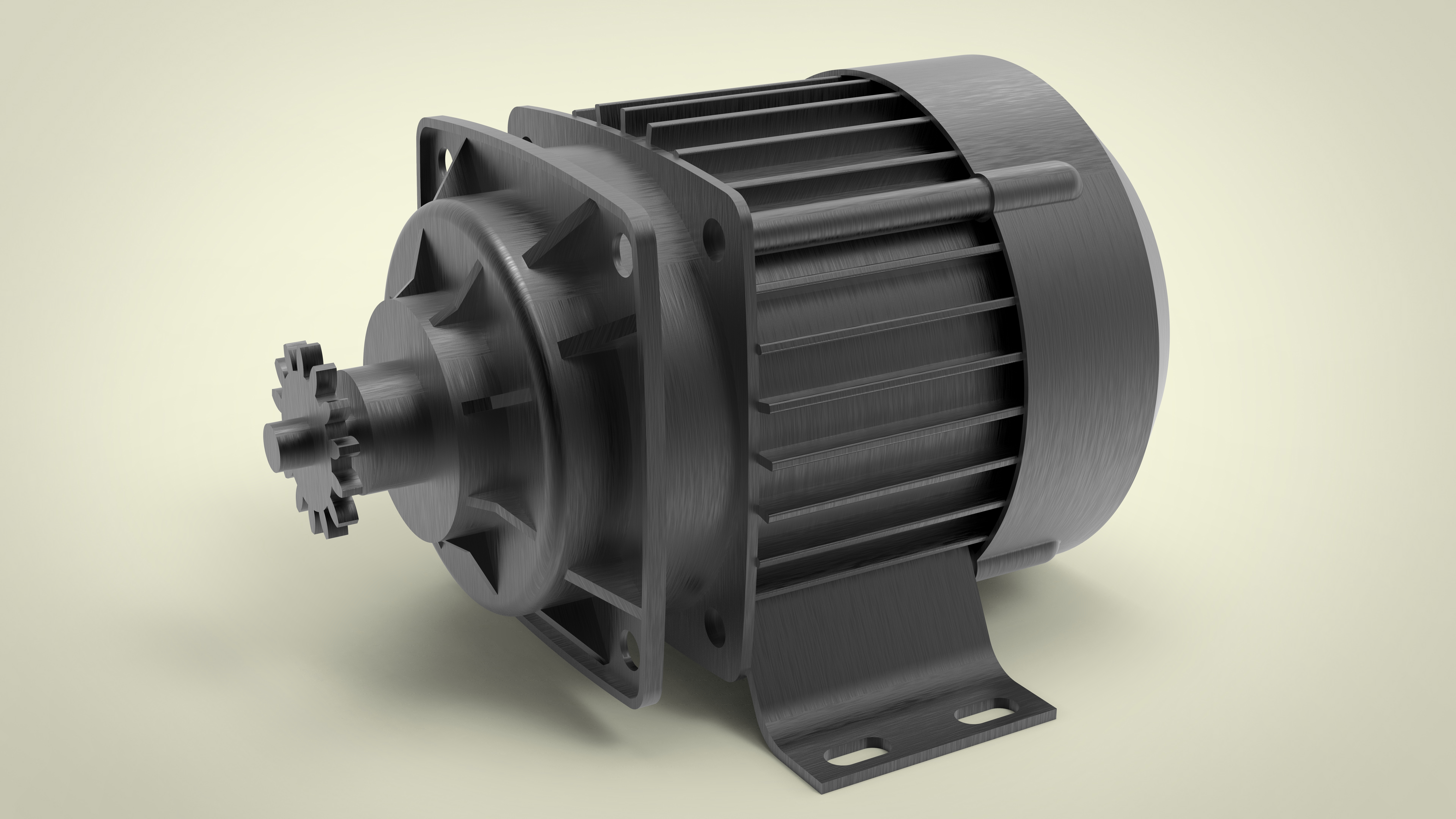 14齿链轮BLDC电机