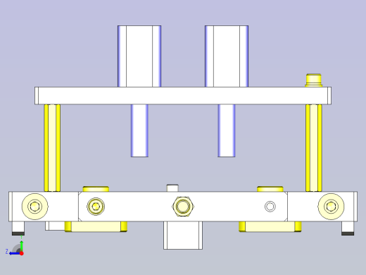 一款链条输送机用托盘3D图纸右视缩略图