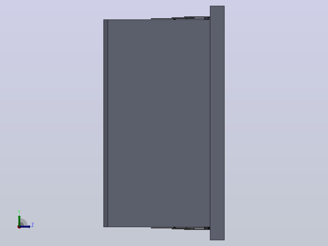 折叠窗[Solidworks2010]左视图