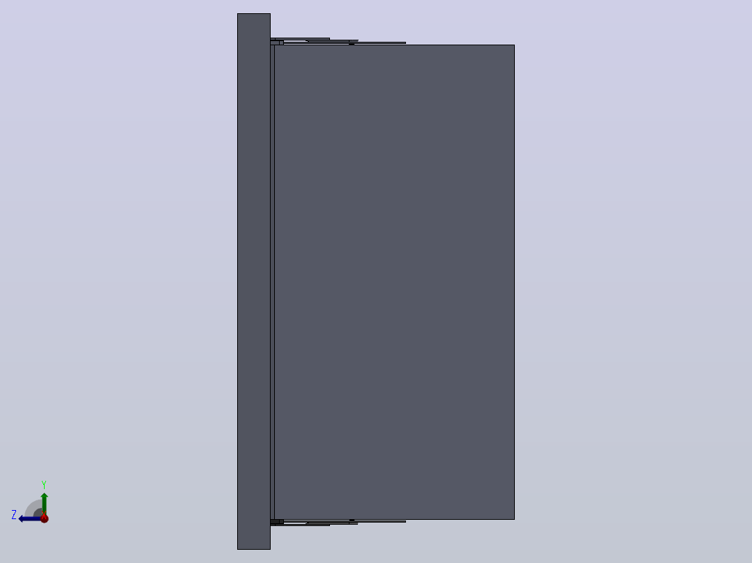 折叠窗[Solidworks2010]右视图