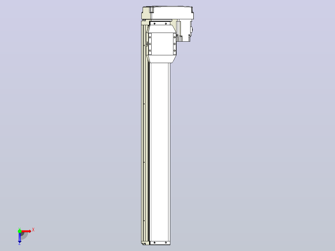 钢基模组TPA-KCR-8610C-740A1-MR-H0俯视图