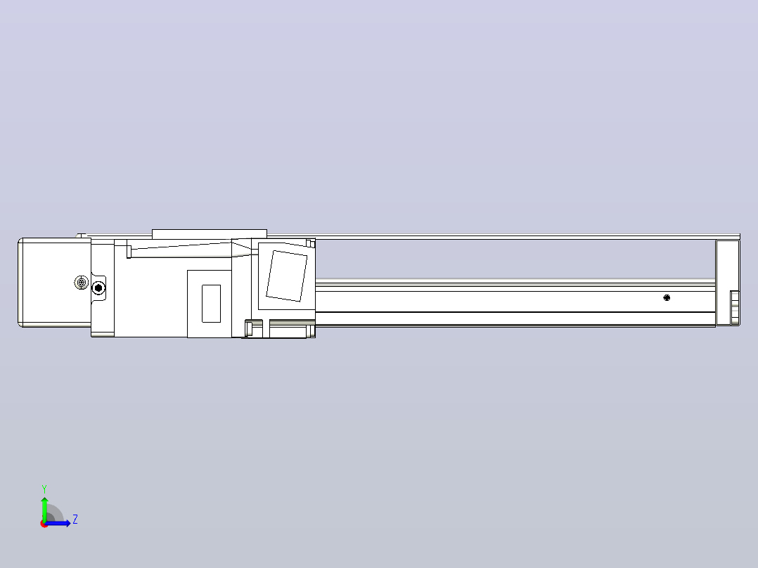 钢基模组TPA-KNR-5002C-250A1-ML-H1左视图