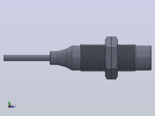 E2B-M18KN10-M1(E2B-M18KN16-M1)[E2B-M18KN10-M1]欧姆龙接近开关，微动开关，光电传感器左视缩略图