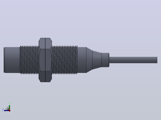 E2B-M18KN10-M1(E2B-M18KN16-M1)[E2B-M18KN10-M1]欧姆龙接近开关，微动开关，光电传感器右视缩略图